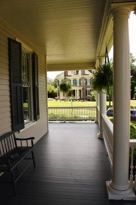 Pictures of Mid-State's 1903 porch Louey remodeled