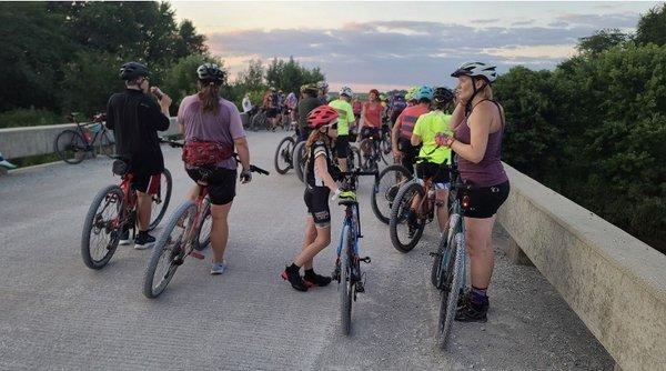 One of many gravel rides.