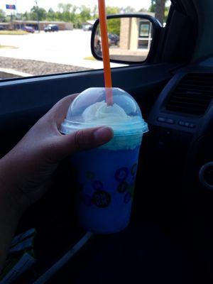 Blue raspberry coolatta