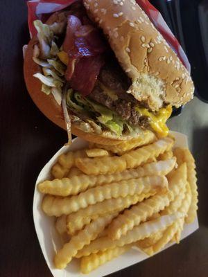 Boss burger combo