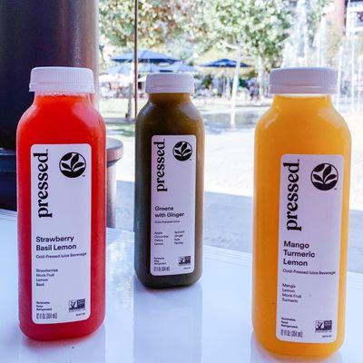 Pressed Juicery cold pressed juices