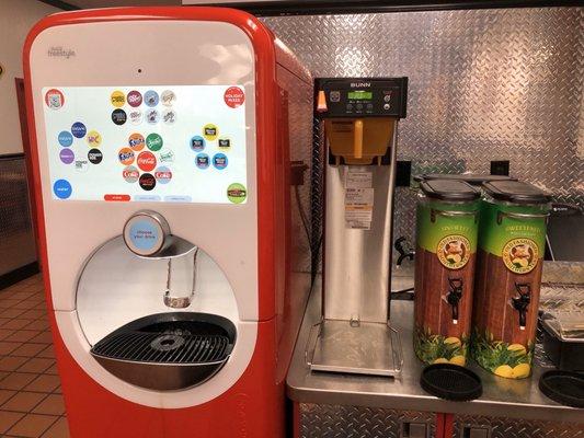 Freestyle coke machine