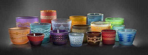 Discover our exquisite collection of Preston Singletary Glass Baskets