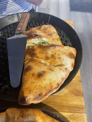 Build-your-own Cheese Calzone