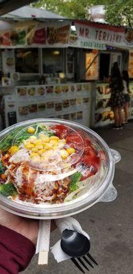 Poke bowl - great value for less than 10 bucks