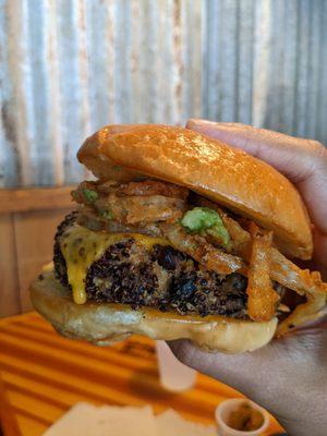 Big Tex with veggie patty