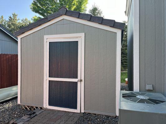 Shed to match the house