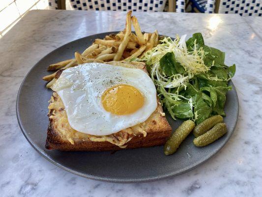 Croque Madame for lunch