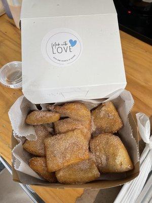 Cinnamon Sugar beignets!