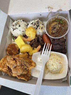 Deluxe box lunch