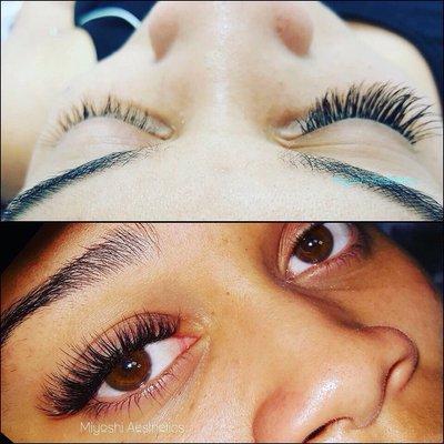 Eyelash extensions by Miyoshi