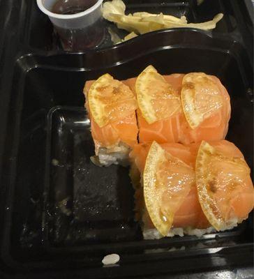 Salmon Lemon Roll