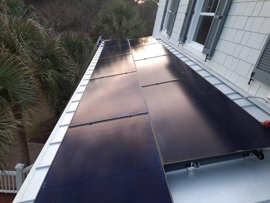 Recent installation on Sullivan's Island