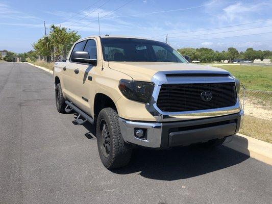 Tundra headlight Tint