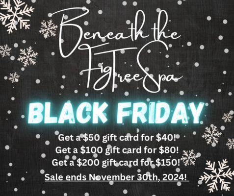 Black Friday sale!!!