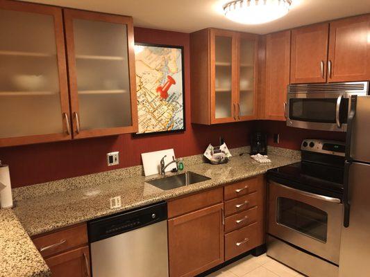 Kitchen in 2br suite