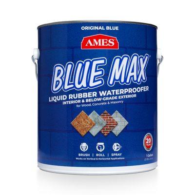 Blue Max Regular Grade Liquid Rubber Waterproofer. Used on Interior & Exterior Surfaces to stop water leaks.