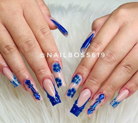 Dm us on Instagram @nailboss619 or call us 619 282 7788 to book your appointment