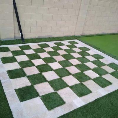 Artificial turf design 
Travertine