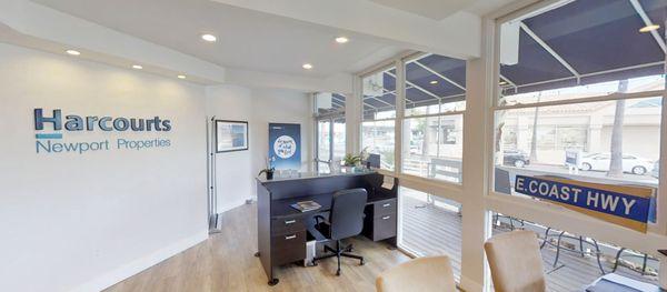 Office Interior. Harcourts Newport Properties, 2747 E. Coast Highway, CdM 92625