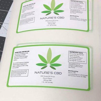 CBD Labels