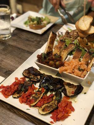 Pecan Salad Bruschetta Salmone