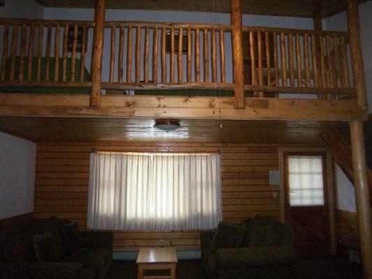 Windy Mountain Suite loft over living area