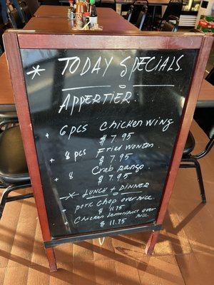 6/15/24 Specials