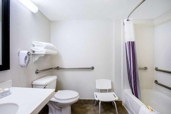 Guest room bath (accessible)