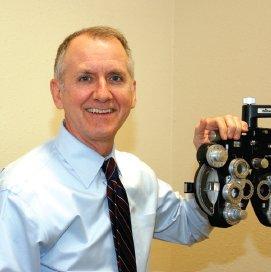 Dr. Tom Schobelock, highly recommended member of the American Optometric Assn.