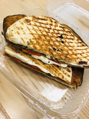 Eggplant panini