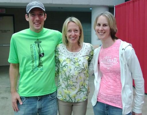 Meeting Deena Kastor was worth the price of admission!