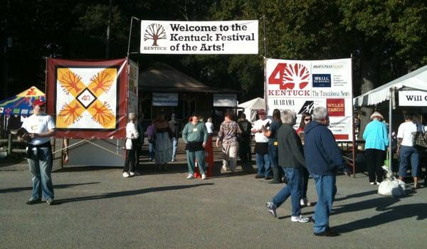 Banners for Kentuck Festival