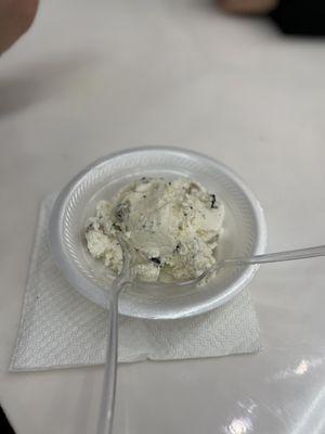 Ice cream cookie dough