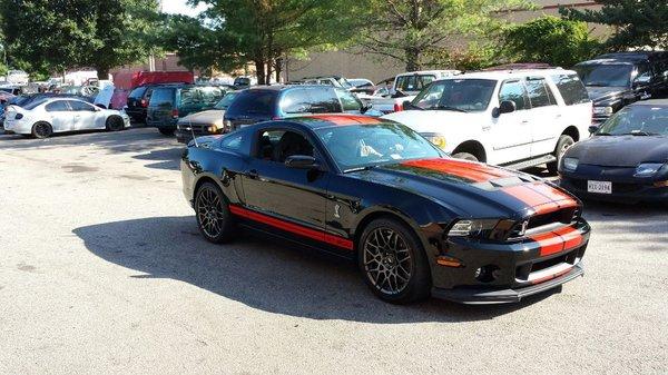 Going to be changing the driving lights on a 2012 Shelby Cobra