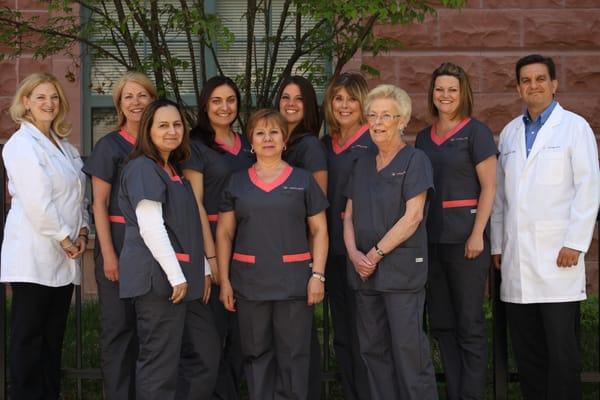 Our team of highly trained hygienists, dental assistants and front desk.