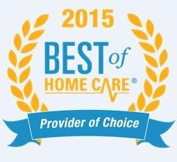 2015 Best of Home Care® Provider of Choice Award Recipient