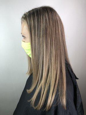 Soft balayage