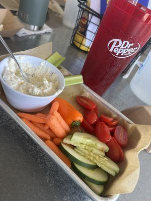 Naked Cove chips and dip!