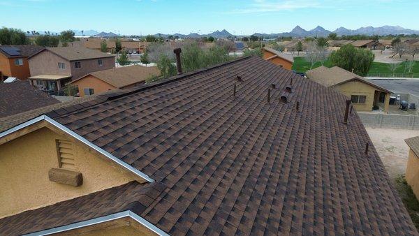 Brand new roof in Timberline UHDZ