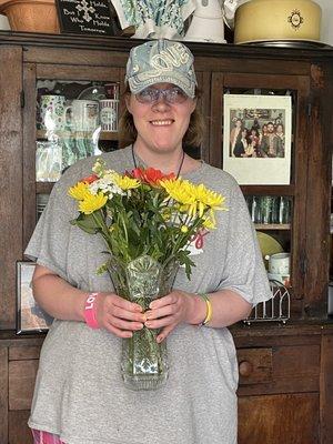 Flower bouquet from Sunfest