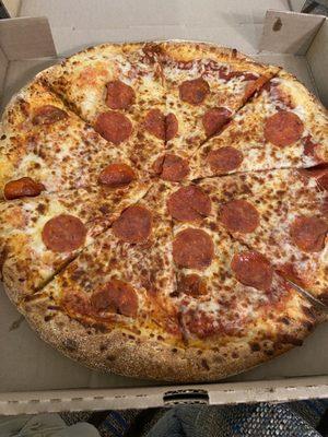 Pepperoni pizza