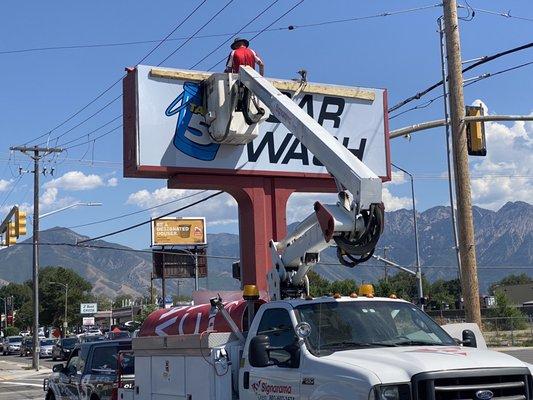 New name for my favorite car wash.