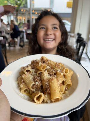 Rigatoni Bolognese ($24)