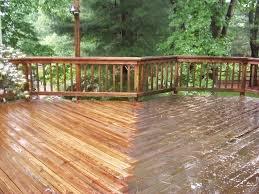 Deck washing & Seal  our specialty