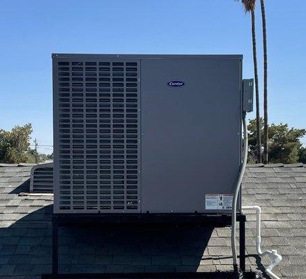 Carrier 5 Ton AC Installation