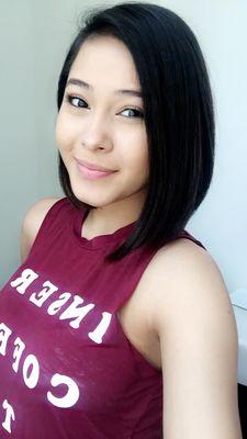 Slanted bob done by Ana