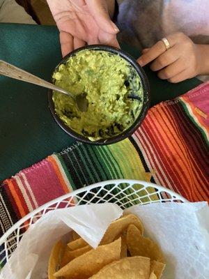 Fresh guacamole