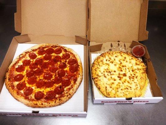 Large 1 Topping & Cheese Bread for $12.99