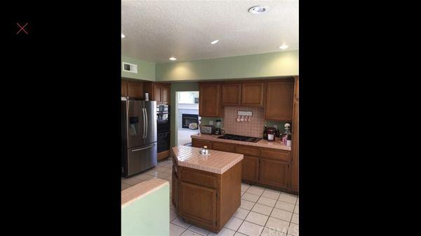 Kitchen before remodel